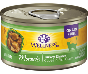 Wellness Complete Health Morsels - All Breeds, Adult Cat Turkey Dinner Recipe Canned Cat Food-Southern Agriculture