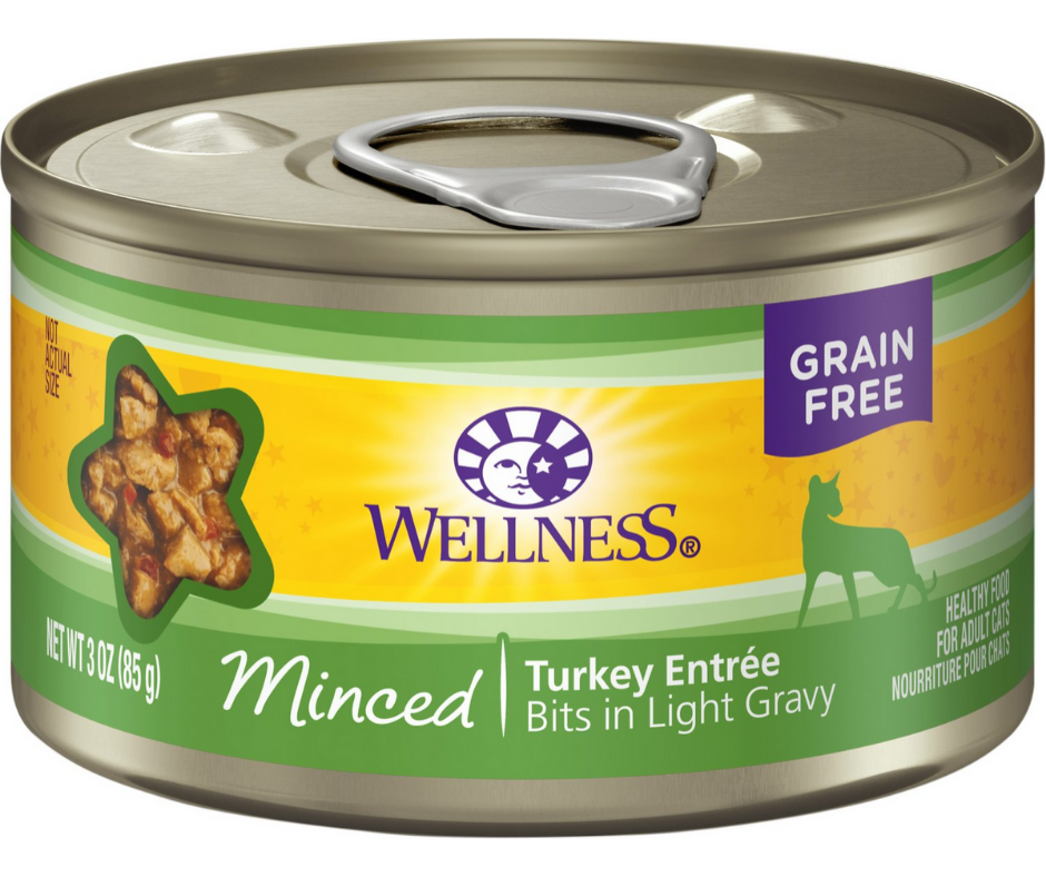 Wellness Complete Health Minced - All Breeds, Adult Cat Turkey Entrée Canned Cat Food-Southern Agriculture