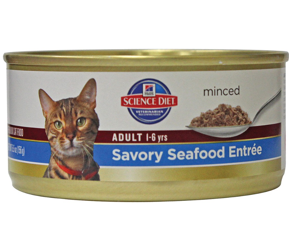 Hills Science Diet - All Breeds, Adult Cat Savory Seafood Entrée Canned Cat Food-Southern Agriculture