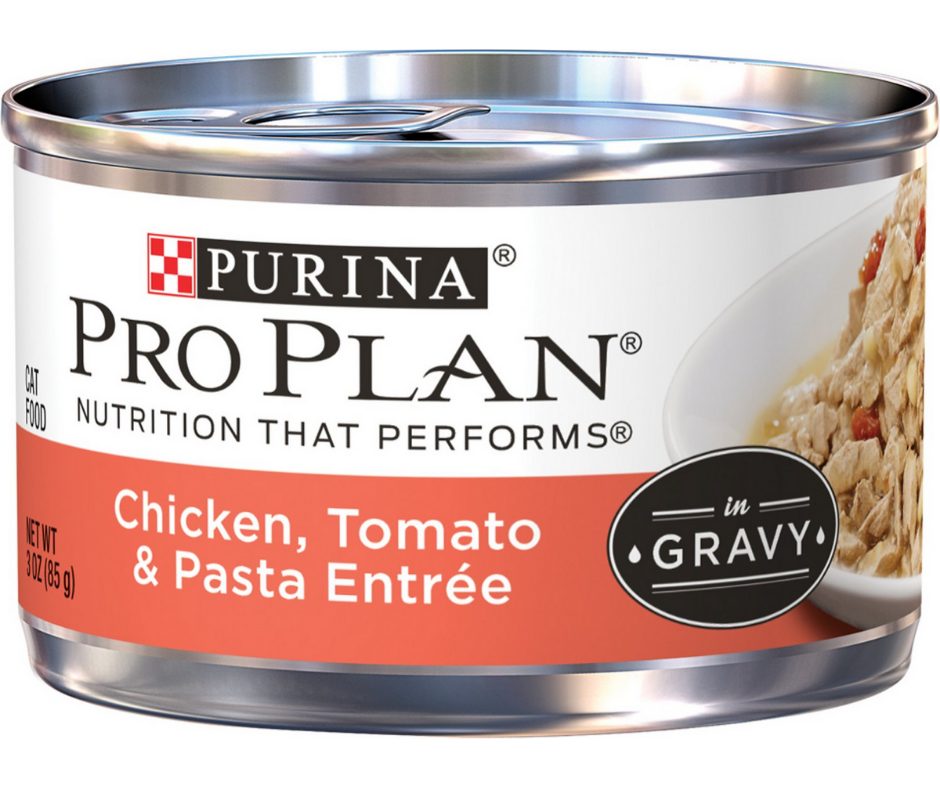 Purina Pro Plan - All Breeds, Adult Cat Chicken, Tomato & Pasta Entrée in Gravy Canned Cat Food-Southern Agriculture