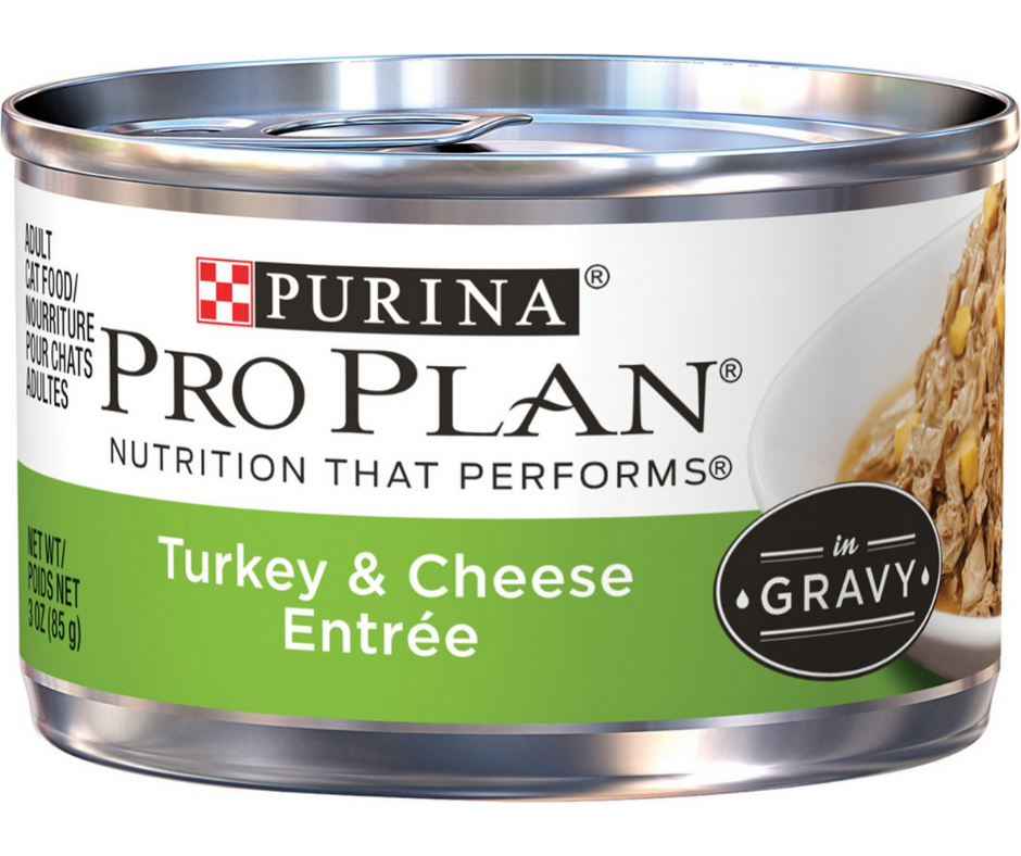Purina Pro Plan - All Breeds, Adult Cat Turkey & Cheese Entrée in Gravy Canned Cat Food-Southern Agriculture