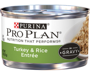 Purina Pro Plan - All Breeds, Adult Cat Turkey & Rice Entrée in Gravy Canned Cat Food-Southern Agriculture