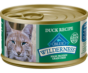 Blue Buffalo Wilderness - All Breeds, Adult Cat Grain Free Duck Recipe Canned Cat Food-Southern Agriculture