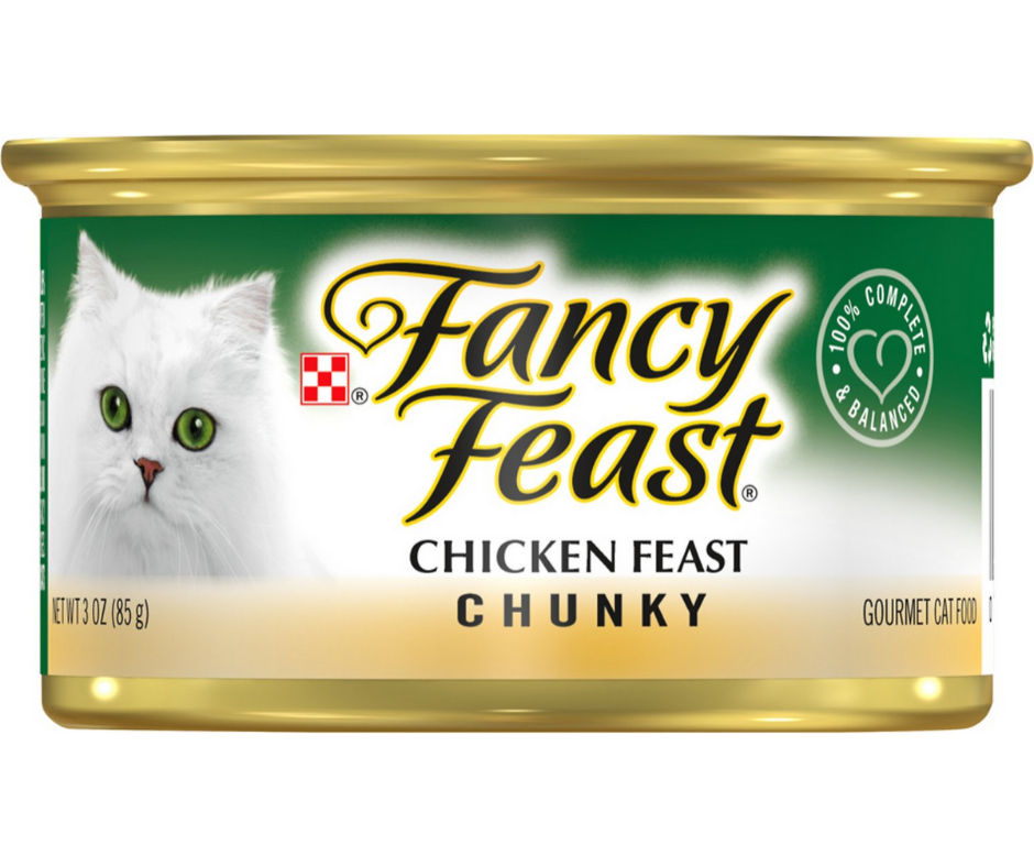 Purina Fancy Feast - All Breeds, Adult Cat Chunky Chicken Recipe Canned Cat Food-Southern Agriculture