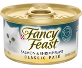Purina Fancy Feast - All Breeds, Adult Cat Classic Paté Salmon & Shrimp Recipe Canned Cat Food-Southern Agriculture