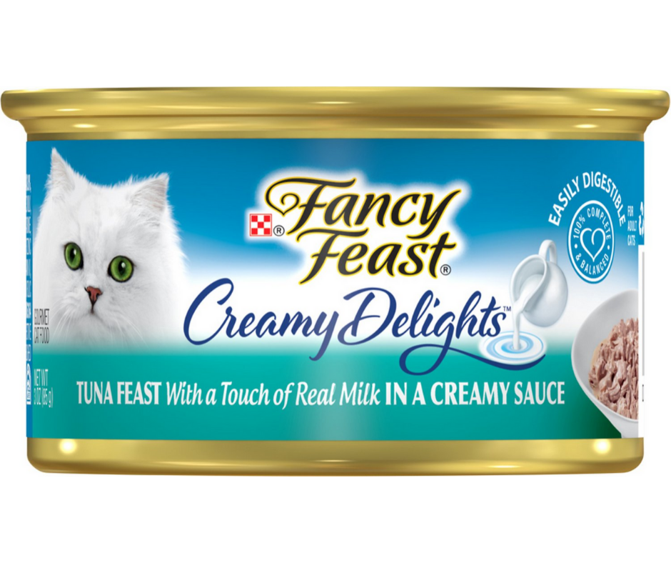 Purina Fancy Feast - All Breeds, Adult Cat Creamy Delights Tuna with a Touch of Real Milk in a Creamy Sauce Canned Cat Food-Southern Agriculture