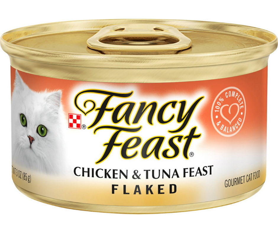 Purina Fancy Feast - All Breeds, Adult Cat Flaked Chicken & Tuna Recipe Canned Cat Food-Southern Agriculture
