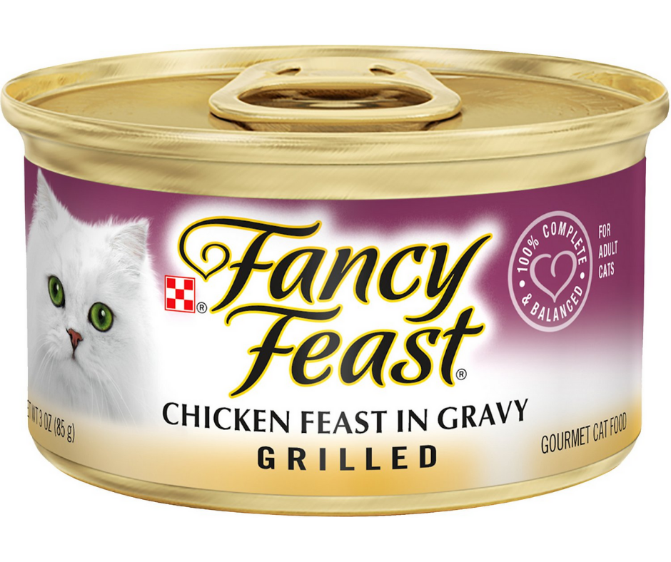 Purina Fancy Feast - All Breeds, Adult Cat Grilled Chicken in Gravy Recipe Canned Cat Food-Southern Agriculture