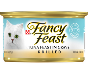 Purina Fancy Feast - All Breeds, Adult Cat Grilled Tuna Gourmet in Gravy Recipe Canned Cat Food-Southern Agriculture