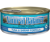 Natural Balance, Original Ultra - All Cat Breeds, All Life Stages Tuna & Shrimp Recipe Canned Cat Food-Southern Agriculture