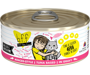 Weruva BFF, 4-Eva - All Cat Breeds, All Life Stages Tuna & Chicken Dinner in Gravy Canned Cat Food-Southern Agriculture