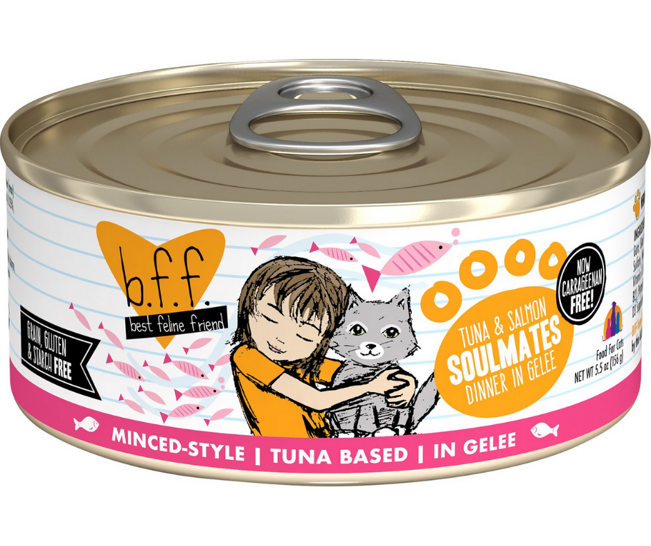 Weruva BFF, Soulmates - All Cat Breeds, All Life Stages Tuna & Salmon Dinner in Gelee Canned Cat Food-Southern Agriculture
