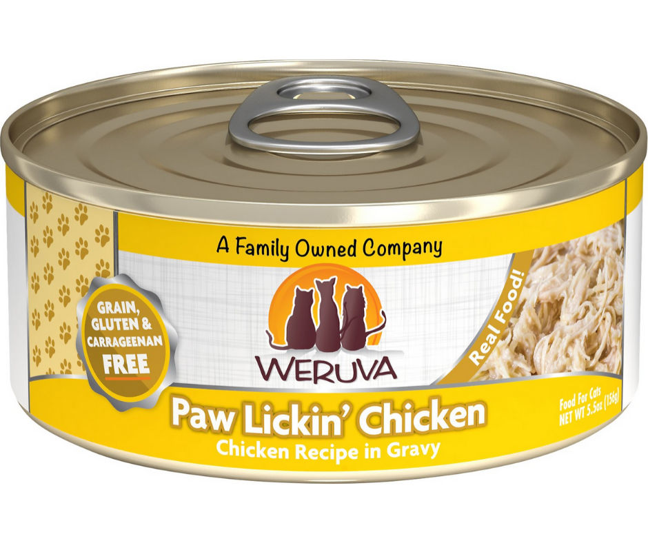 Weruva - All Breeds, Adult Cat Paw Lickin', Grain Free Chicken in Gravy Canned Cat Food-Southern Agriculture