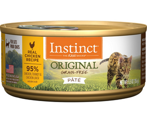 Nature's Variety, Instinct - All Breeds, Adult Cat Original Grain Free, Real Chicken Recipe Canned Cat Food-Southern Agriculture