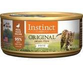 Nature's Variety, Instinct - All Breeds, Adult Cat Original Grain Free, Real Duck Pate Recipe Canned Cat Food-Southern Agriculture