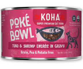 KOHA, Poké Bowl - All Breeds, Adult Cat Tuna & Shrimp Entrée in Gravy Recipe Canned Cat Food-Southern Agriculture