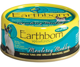 Earthborn Holistics - All Cat Breeds, All Life Stages Monterey Medley, Skipjack Tuna and Grilled Mackerel Dinner in Gravy Recipe Canned Cat Food-Southern Agriculture