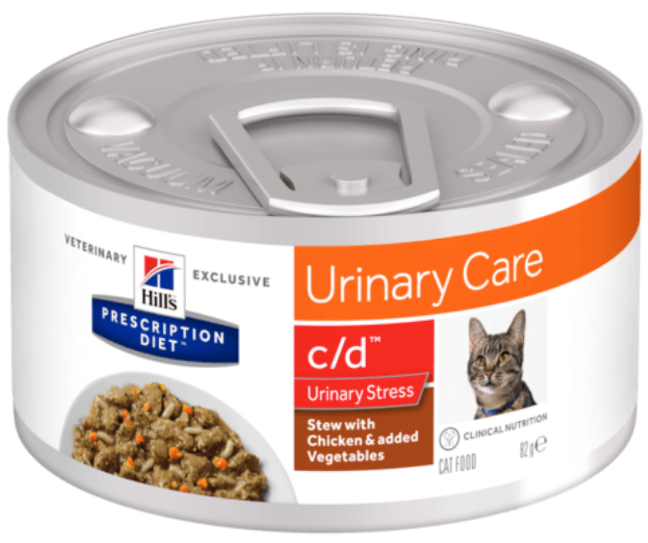 Hill's Prescription Diet - c/d Urinary Stress Feline - Stew with Chicken & added Vegetables Canned Cat Food-Southern Agriculture