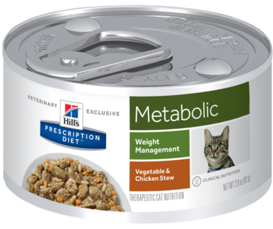 Hill's Prescription Diet - Metabolic Weight Management Feline - Vegetable & Chicken Stew Canned Cat Food-Southern Agriculture
