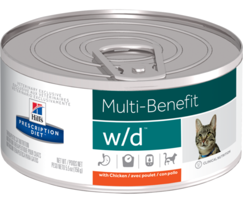 Hill's Prescription Diet - w/d Multi-Benefit Feline - Chicken Canned Cat Food-Southern Agriculture