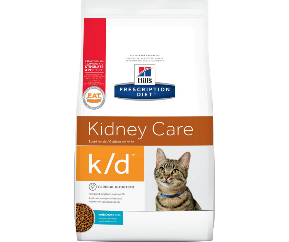 Hill's Prescription Diet - k/d Kidney Care Feline Ocean Fish Dry Cat Food-Southern Agriculture