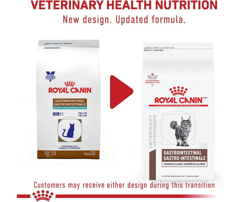 Royal Canin Veterinary Diet - Gastrointestinal Moderate Calorie Dry Cat Food-Southern Agriculture