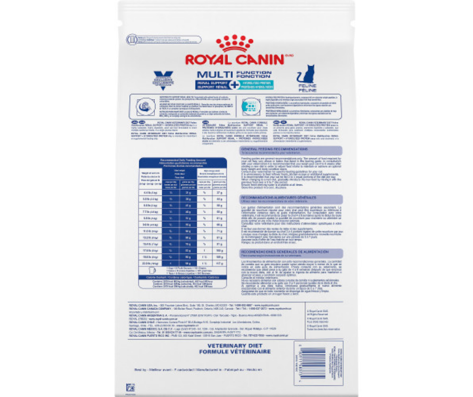 Royal Canin Veterinary Diet - Multifunction Renal Support + Hydrolyzed Protein Dry Cat Food-Southern Agriculture