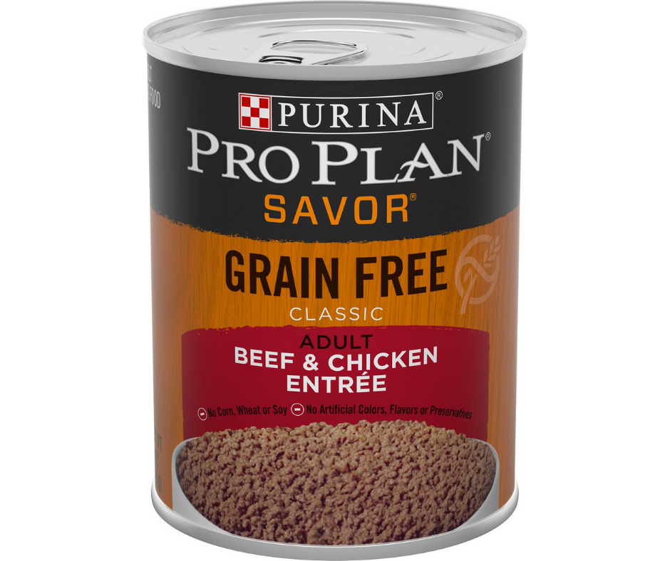 Purina Pro Plan Savor - All Breeds, Adult Dog Classic Grain-Free Beef & Chicken Entree Canned Dog Food-Southern Agriculture