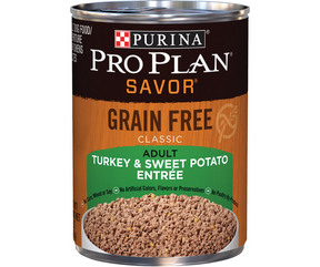 Purina Pro Plan Savor - All Breeds, Adult Dog Grain-Free Classic Turkey & Sweet Potato Entree Canned Dog Food-Southern Agriculture