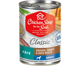 Chicken Soup for the Soul - All Breeds, Adult Dog Pâté Chicken, Turkey & Duck Recipe Canned Dog Food-Southern Agriculture