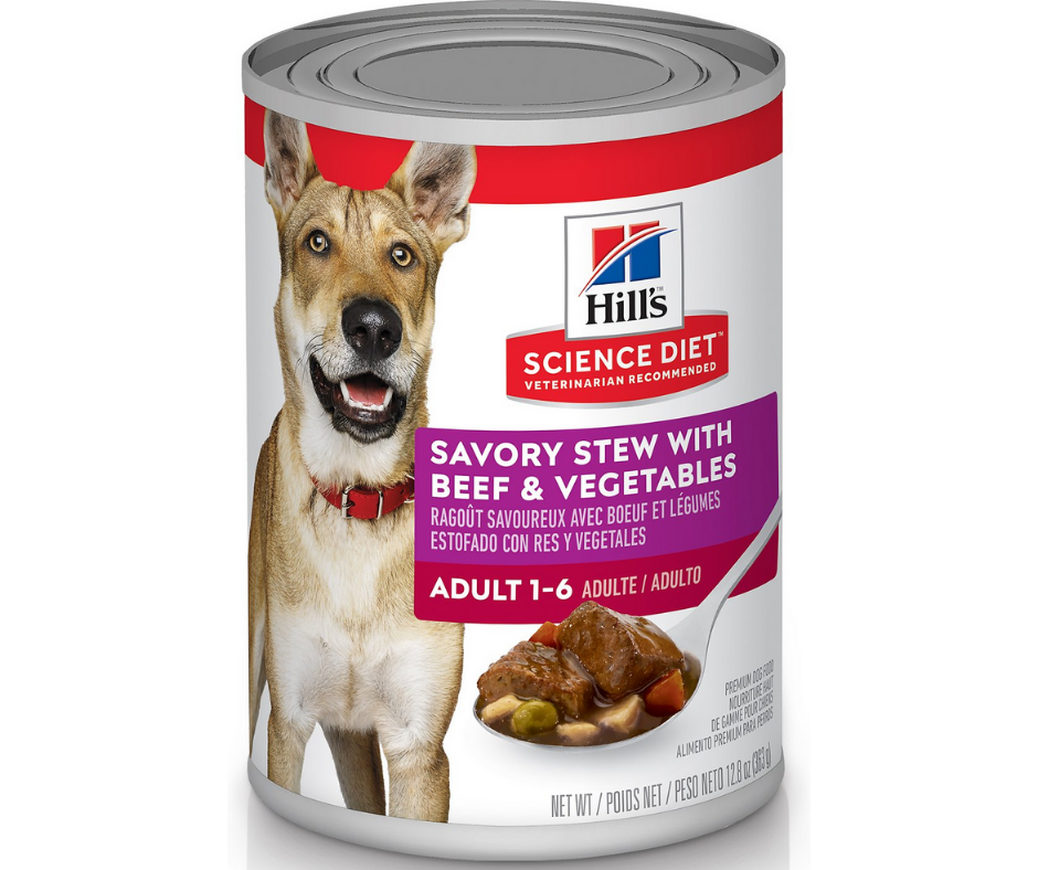 Hill's Science Diet - All Breeds, Adult Dog Savory Stew with Beef & Vegetables Canned Dog Food-Southern Agriculture