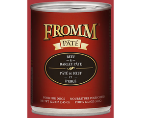 FROMM - Adult Dog Beef & and Barley Pâté Canned Dog Food-Southern Agriculture