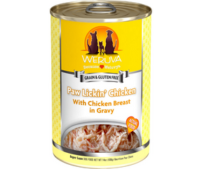 Weruva - All Breeds, Adult Dog Paw Lickin'- Grain Free Chicken in Gravy Canned Dog Food-Southern Agriculture