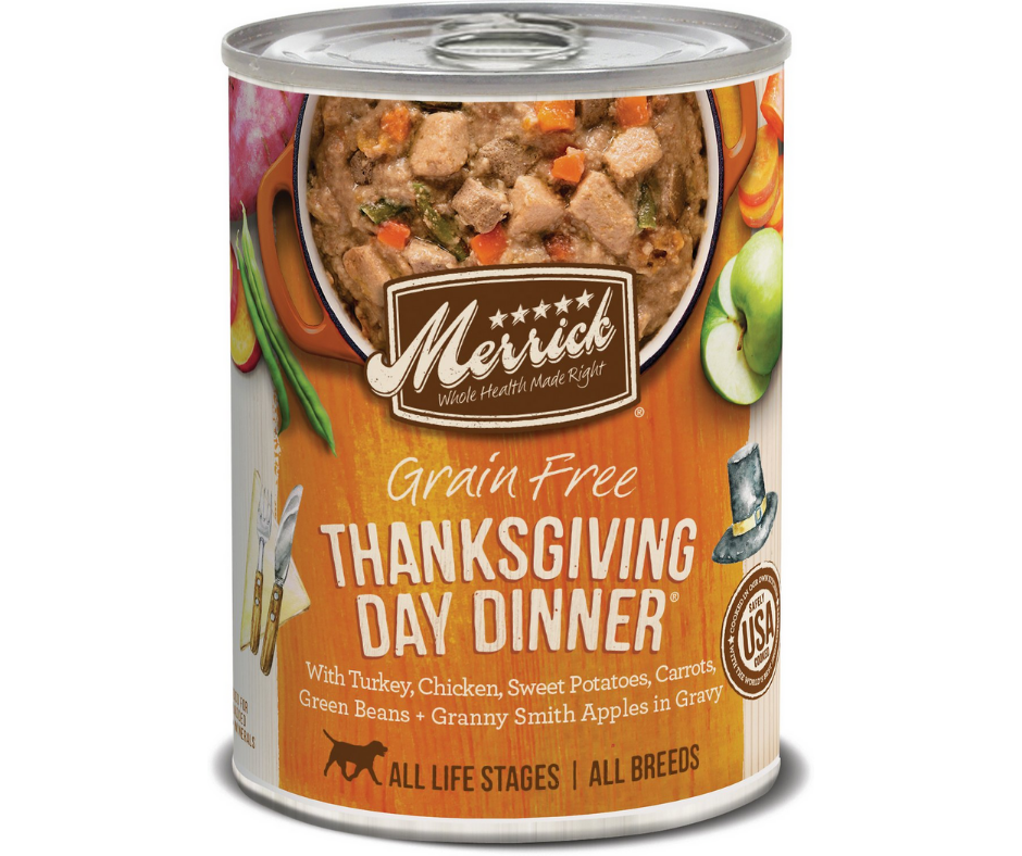 Merrick - All Dog Breeds, All Life Stages Grain Free Thanksgiving Day Dinner Recipe Canned Dog Food-Southern Agriculture