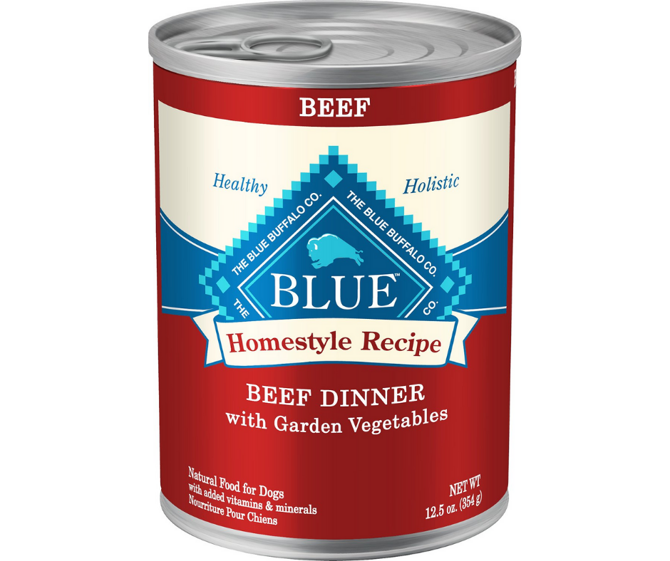 Blue Buffalo, Homestyle Recipe - All Breeds, Adult Dog Beef Dinner with Garden Vegetables & Sweet Potatoes Canned Dog Food-Southern Agriculture