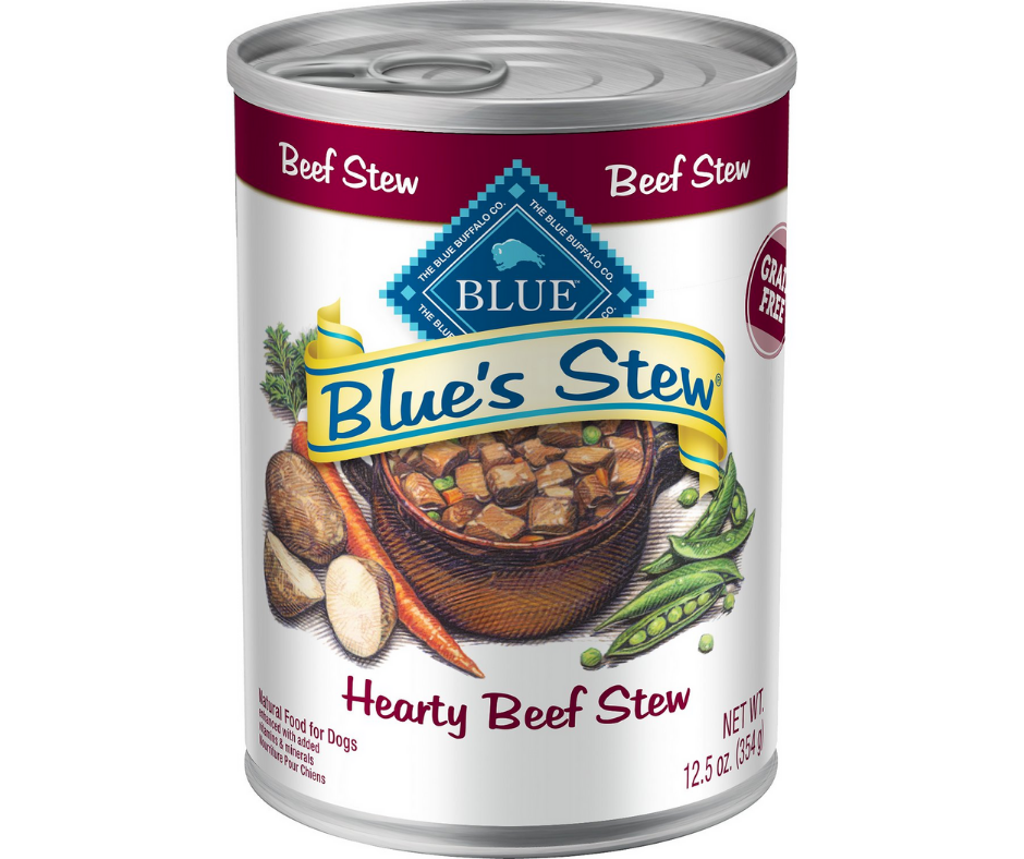 Blue Buffalo, Blue's Stew - All Breeds, Adult Dog Grain Free Hearty Beef Stew Recipe Canned Dog Food-Southern Agriculture