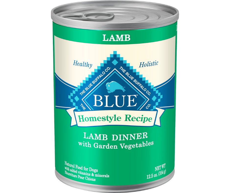 Blue Buffalo, Homestyle Recipe - All Breeds, Adult Dog Lamb Dinner with Garden Vegetables Canned Dog Food-Southern Agriculture