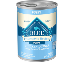 Blue Buffalo, Homestyle Recipe - All Breeds, Puppy Chicken Dinner with Garden Vegetables Canned Dog Food-Southern Agriculture