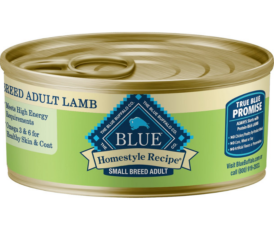 Blue Buffalo, Homestyle Recipe - Small Breed, Adult Dog Lamb Dinner Recipe Canned Dog Food-Southern Agriculture
