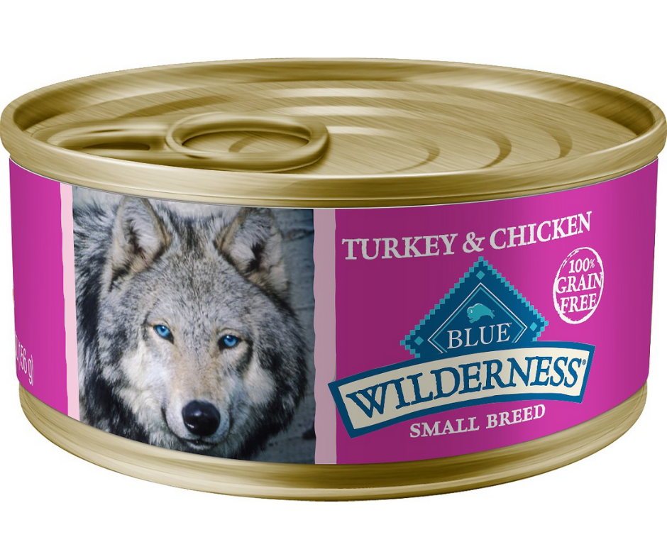 Blue Buffalo, Wilderness - Small Breeds, Adult Dog Grain-Free Turkey & Chicken Grill Recipe Canned Dog Food-Southern Agriculture