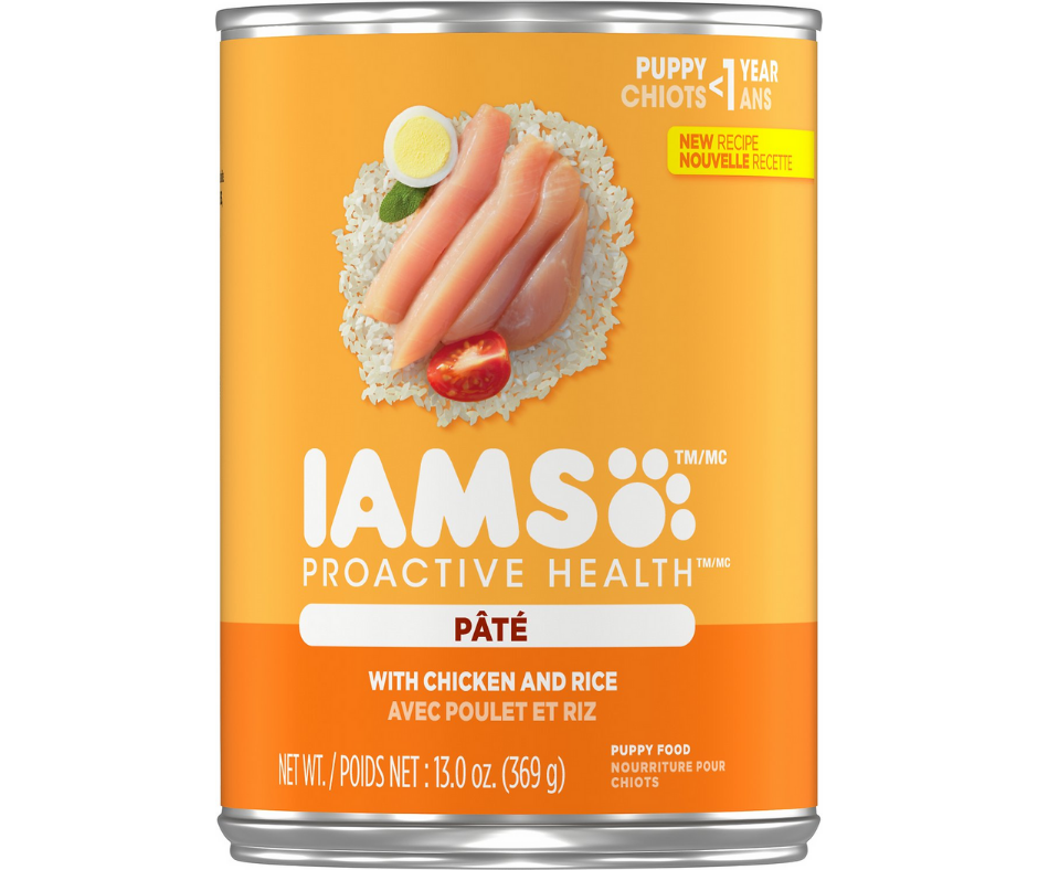 Iams, ProActive Health - All Breeds, Puppy Chicken & Rice Pate Canned Dog Food-Southern Agriculture