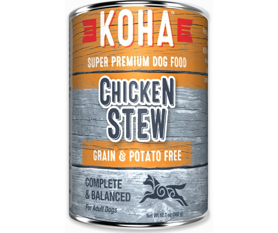 KOHA, Minimal Ingredient - All Breeds, Adult Dog Chicken Stew Recipe Canned Dog Food-Southern Agriculture