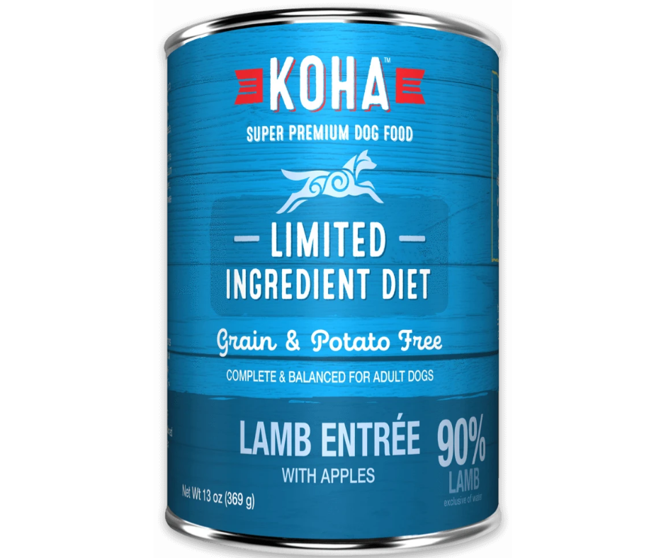 KOHA, Limited Ingredient Diet - All Breeds, Adult Dog Lamb Entrée Recipe Canned Dog Food-Southern Agriculture