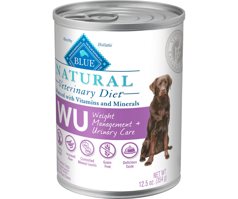 Blue Buffalo, BLUE Natural Veterinary Diet - W+U Weight Management + Urinary Care Canned Dog Food-Southern Agriculture