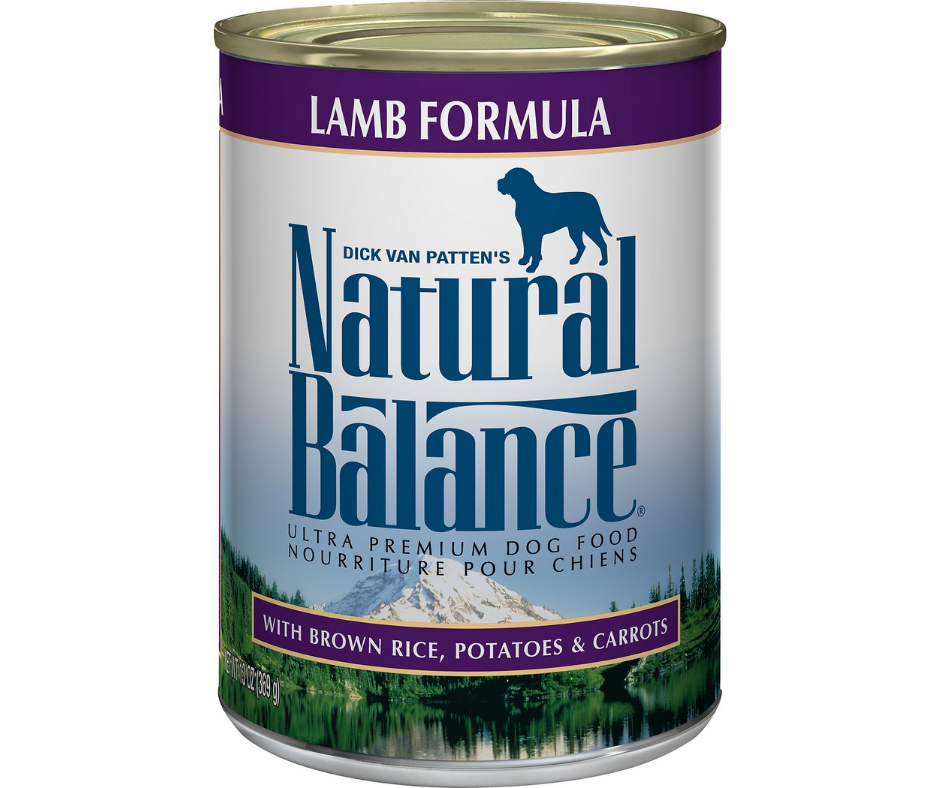 Natural Balance, Ultra Premium - All Breeds, Adult Dog Lamb Formula Canned Dog Food-Southern Agriculture