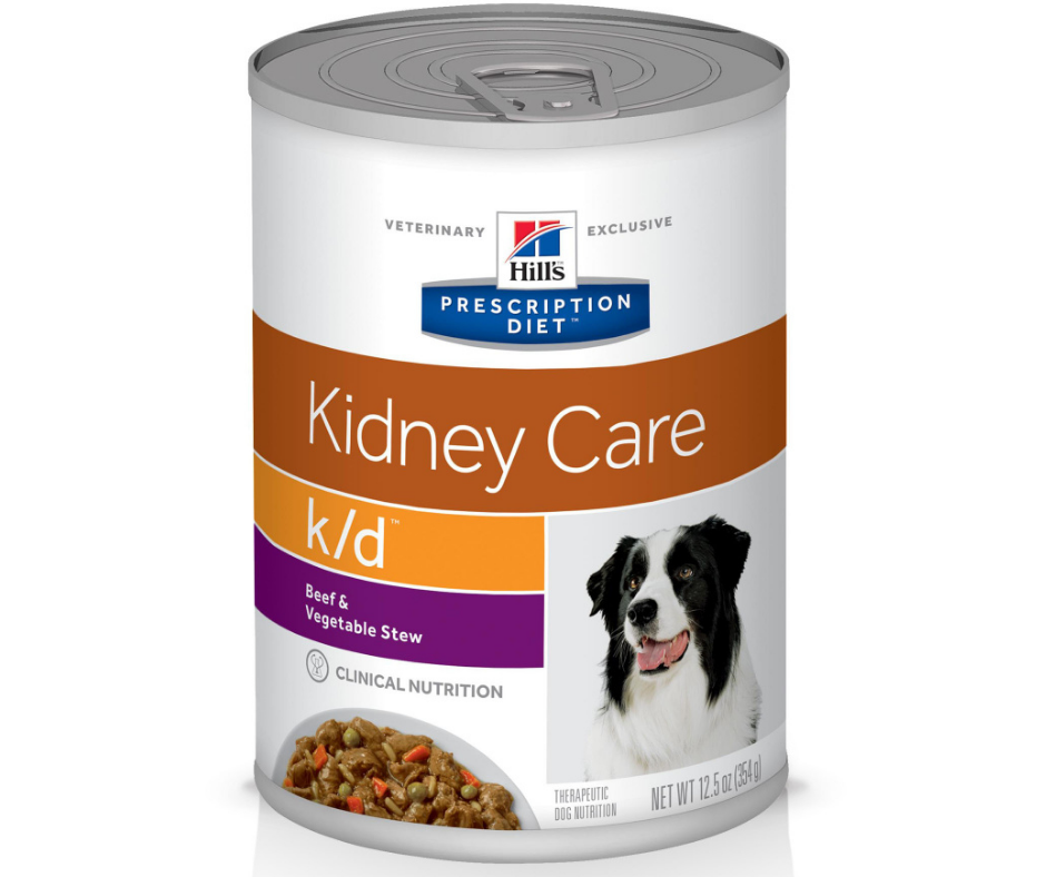 Hill's Prescription Diet - k/d Kidney Care - Beef & Vegetable Stew Formula Canned Dog Food-Southern Agriculture