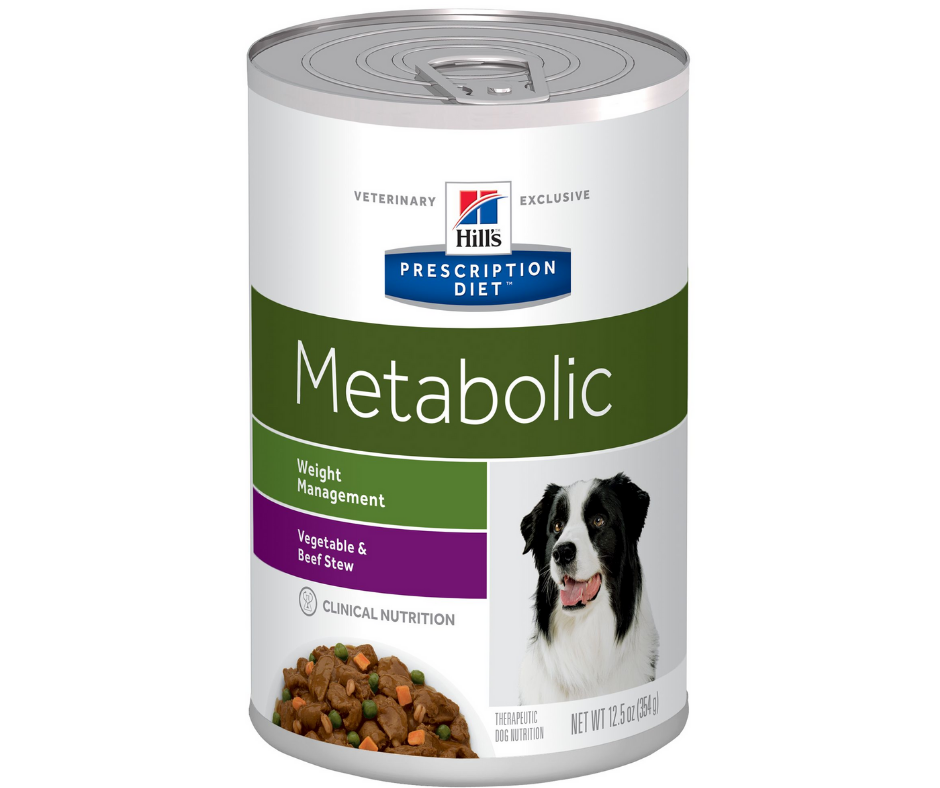 Hill's Prescription Diet - Metabolic Weight Management - Vegetable & Beef Stew Formula Canned Dog Food-Southern Agriculture