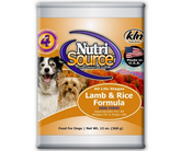 NutriSource - All Breeds, Adult Dog Lamb & Rice Recipe Canned Dog Food-Southern Agriculture