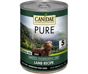 CANIDAE, PURE - All Breeds, Adult Dog Land - Grain Free Lamb Formula Canned Dog Food-Southern Agriculture