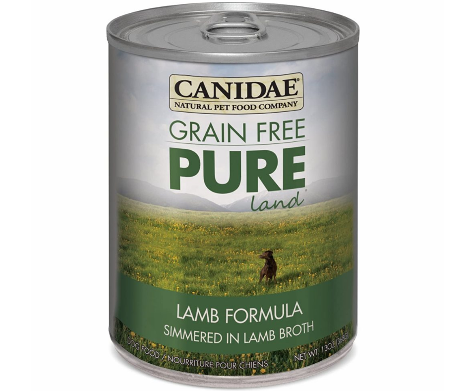CANIDAE, PURE - All Breeds, Adult Dog Land - Grain Free Lamb Formula Canned Dog Food-Southern Agriculture